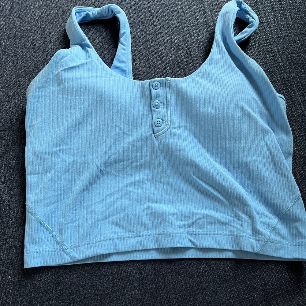 Lululemon Ribbed Henley Align Tank